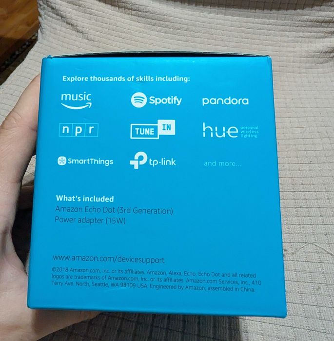 Amazon Alexa Echo Dot Gen3 - Ca nou, nefolosit