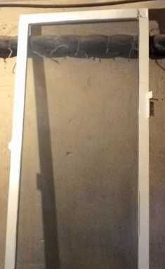 Комарник алуминиев профил за врата, комплект