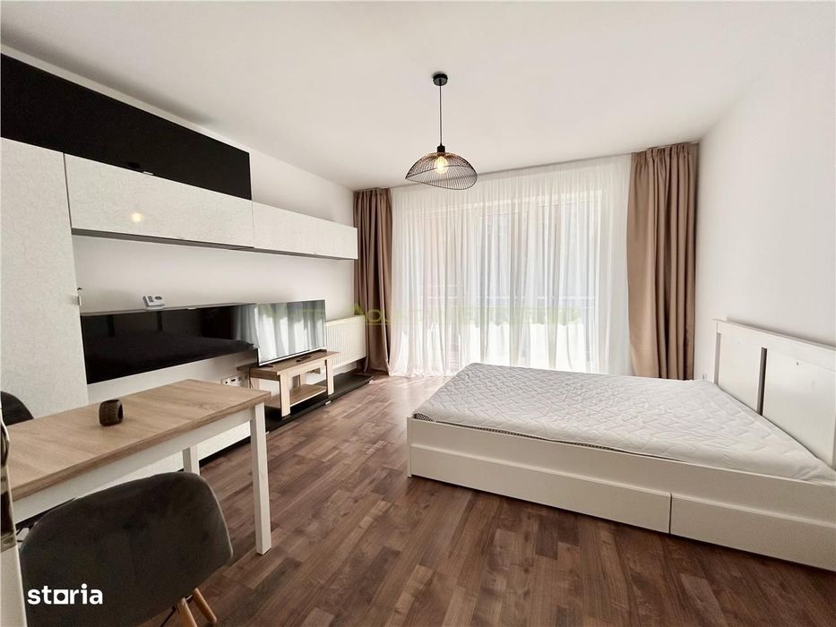 Garsoniera de inchiriat | 38,67mp | Utilata si mobilata | Avantgarden