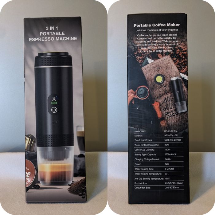 Преносима кафе машина KF-JN-02-Pro+