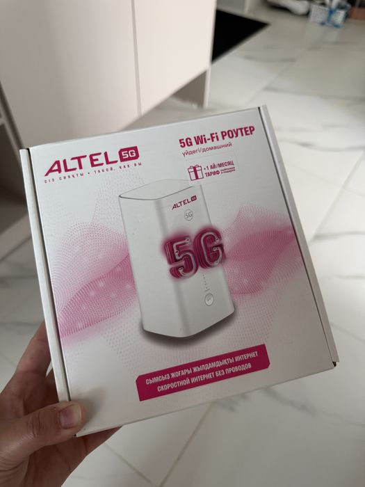 Роутер Altel 5G можно сим карты подключить