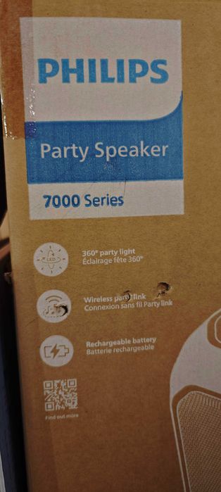 Продавам PHILIPS X7207 Bluetooth Party Speaker