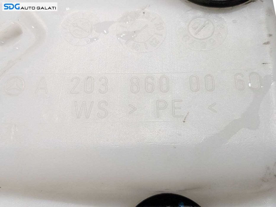 Vas Rezervor Lichid Parbriz Stropgel Mercedes Clasa C Class W203 2001 - 2007 Cod A2038600060 [N4089]