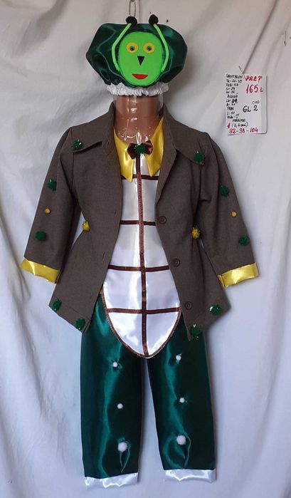 Costum Greiere pentru copii 3-4-5 ani