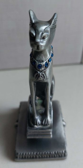 Фигурка статуэтка кот Сфинкс. Египет. Металл