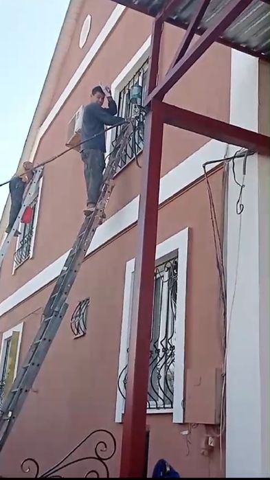 Покраска крыш,фасадов