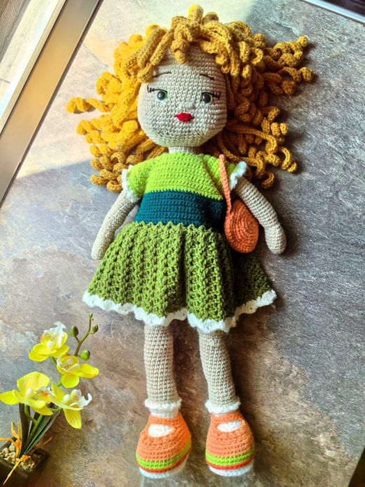 Crochet Big doll, Hand Made Crochet doll, Crochet doll/ Amigurumi doll