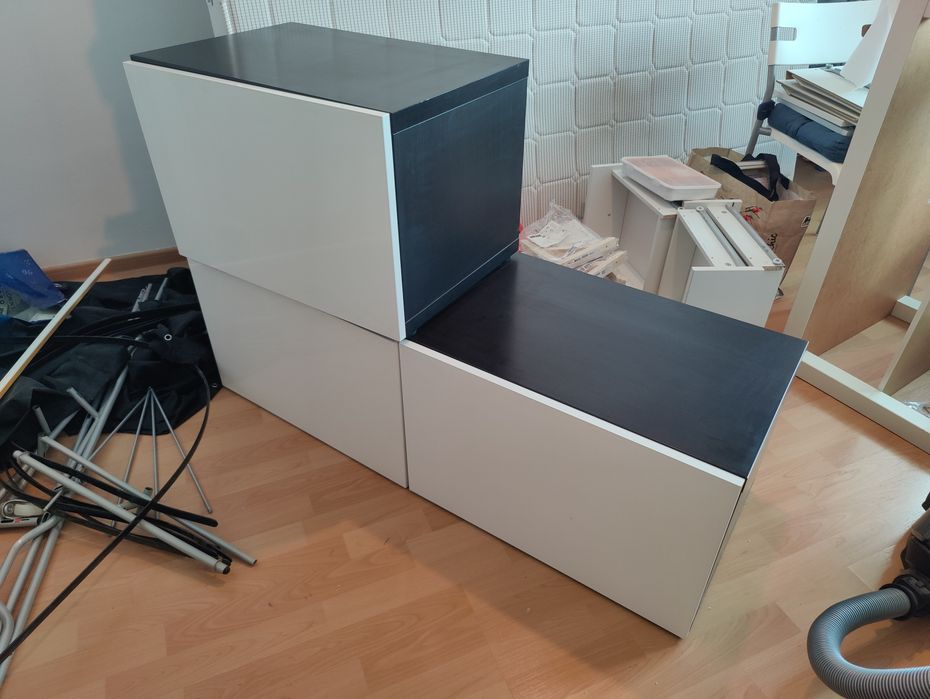 Comoda tv cu uși BESTA Ikea