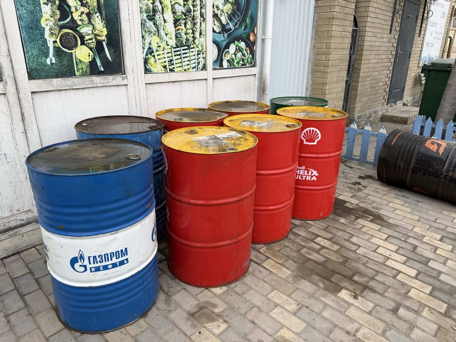 Масло отработка бочка