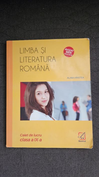 Caiet de lucru Romana Clasa IX Booklet