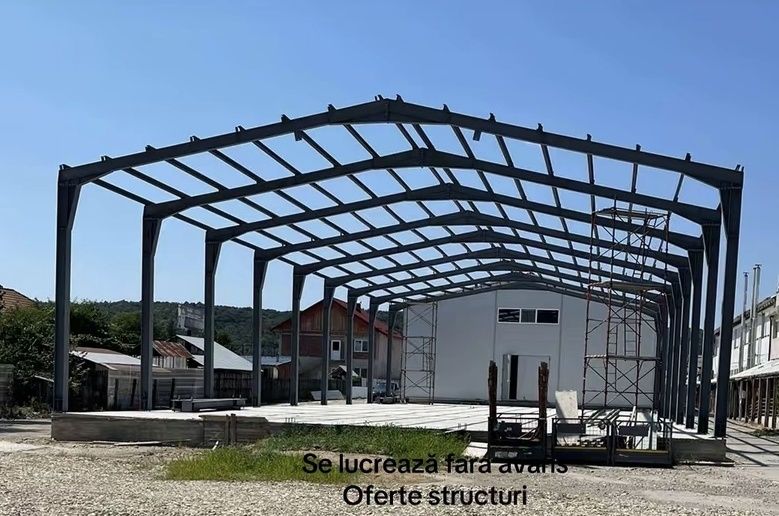Hala metalica din stoc 8x15x4m