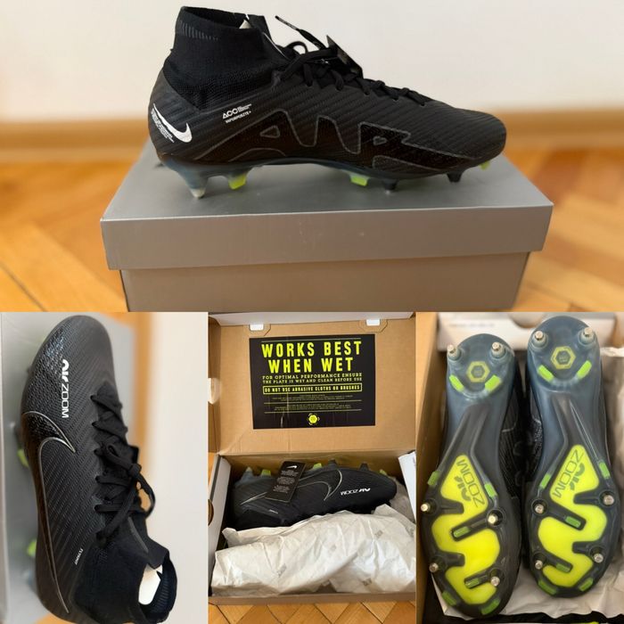 Nike Air Zoom Mercurial Superfly 9 Elite SG-Pro-нови