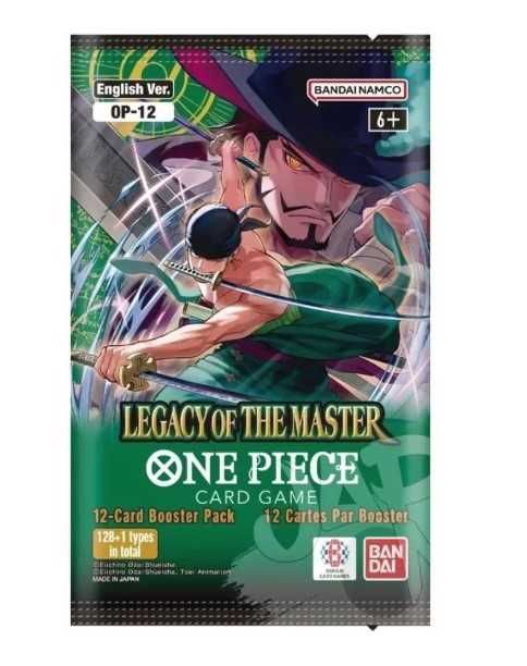 Lot 10x One Piece booster pack OP12 Legacy of the Master NEW SEALED