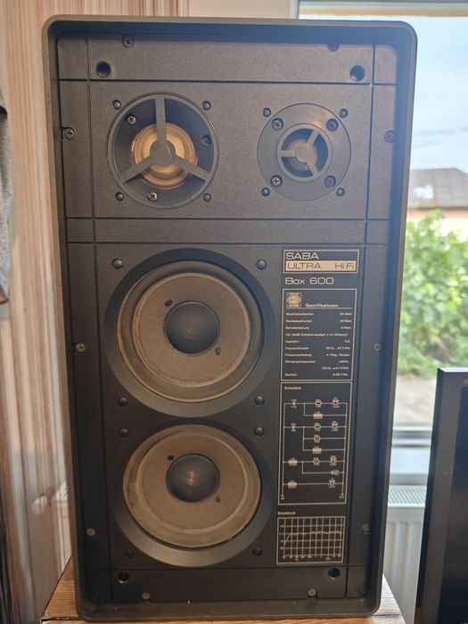Boxe Quadral largo, kenwood kl4040d,Philips rh443, Saba utra hi-fi 600