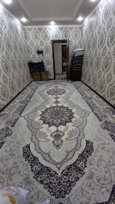 Новостройка 2 хонали 2-этаж девор ғиштдан евроремонт қилинган квартира