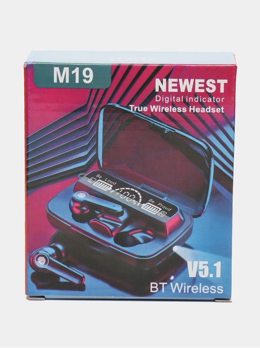 M 19 airpods  powerbank chiroq naushnik hammasi ichida