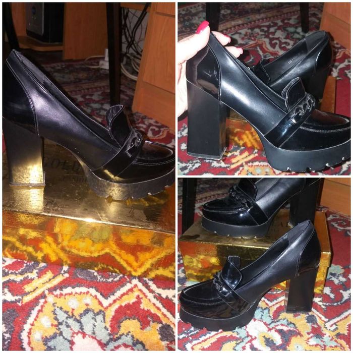 Туфли женские кожаные