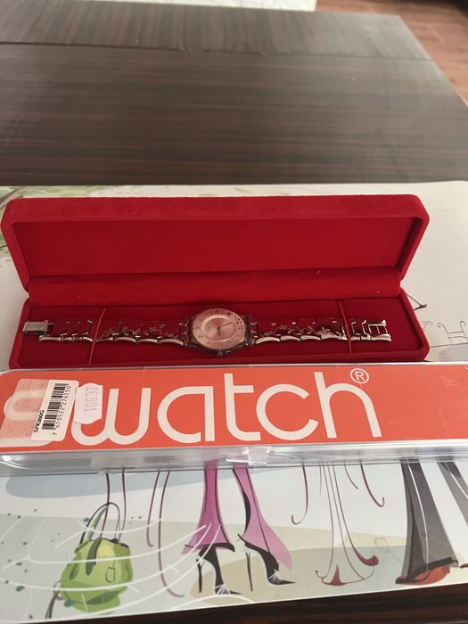 Ceas Swatch nou, cu folie + garanție, cutie cadou