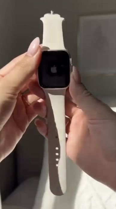 Новые часы  Apple watch 10 цвет Rose gold