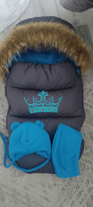 Кокон зимний ручной работы