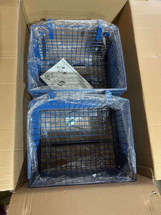 Carucior cu 2 cosuri detasabile de transportat dosare