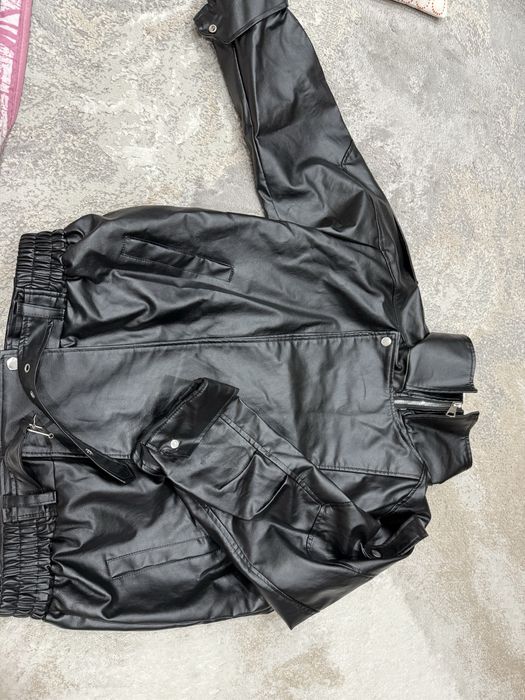 кожанная куртка экокожа