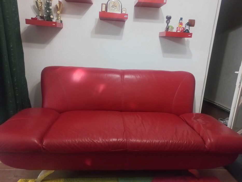 Canapea ( fixă ) de piele