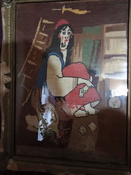 Tablouri cusute manual