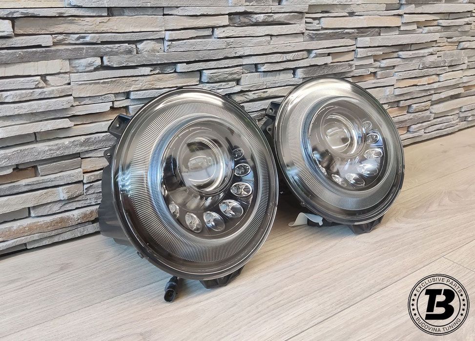 Faruri LED compatibile cu Mercedes W463 G-Class B Design