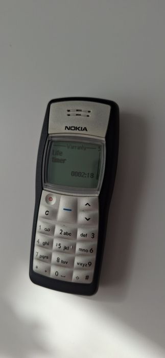 Nokia 1100 Original - Made in Finland - Stare Colecție (Life Timer 2h:18min)