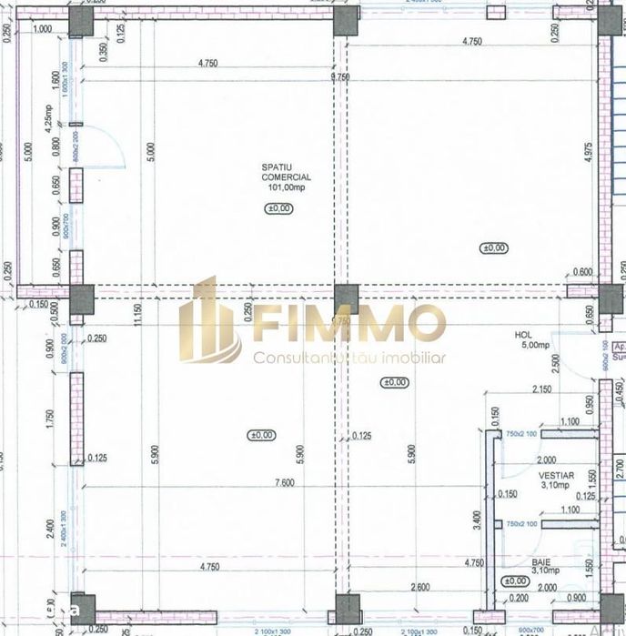 Spatiu comercial | 101mp | Parter | Burdujeni-Sat | ID:1528