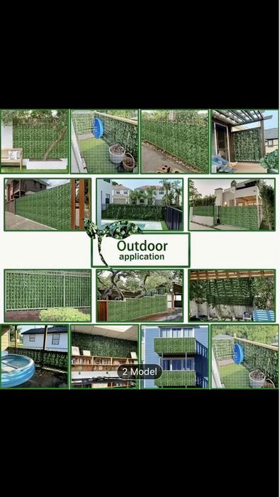 Panou / Gard cu frunze artificiale floral balcon terasa