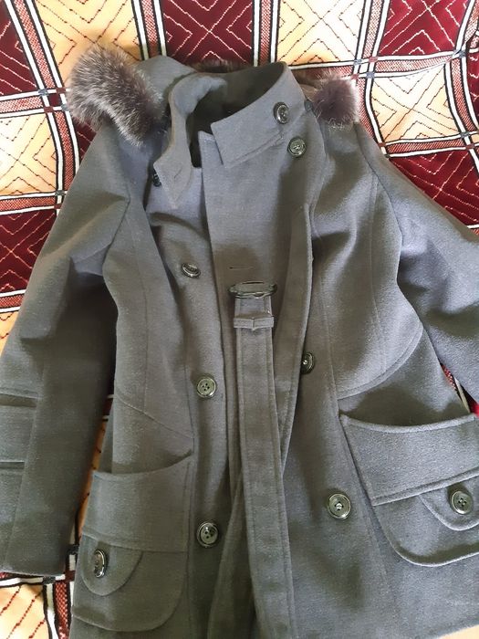 Palton damă gri mărimea 52