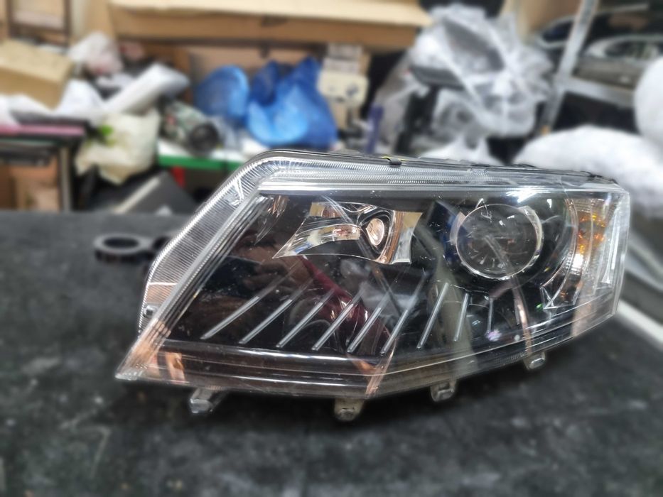 Ляв фар Skoda Octavia 3 lqv far шкода октавия 3