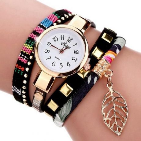 Oferta Ceas Dama Duoya Gold Nou sch Fossil,Cluse,Sekonda,Versace