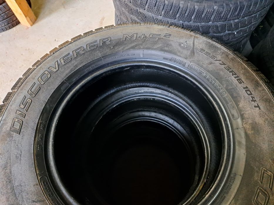 4 anvelope 225/75 R16 Cooper Discoverer profil 9 mm