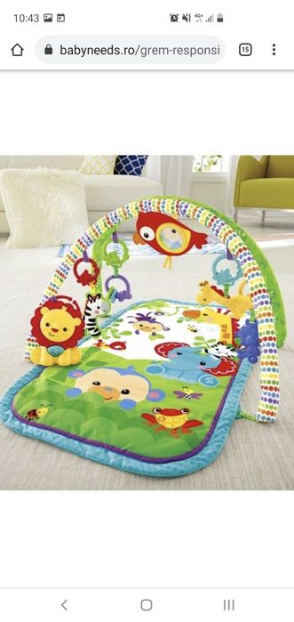Centru activități salteluta interactiva cu muzica Fisher Price