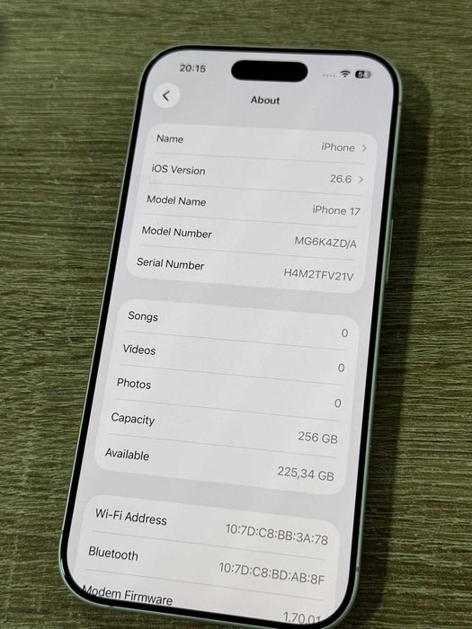iPhone 17  256GB