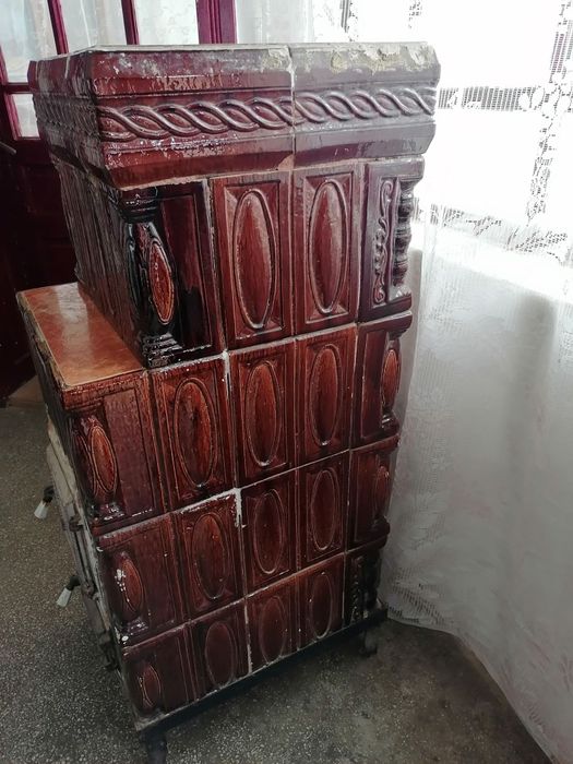 Soba teracota pe picioare