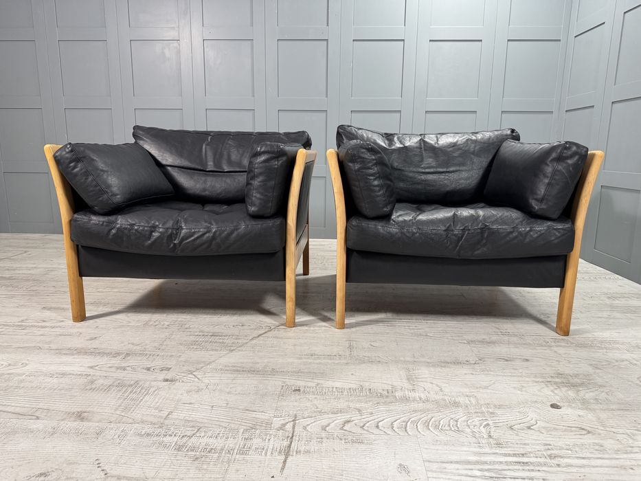 Кожени датски кресла - фотьойли Д1141