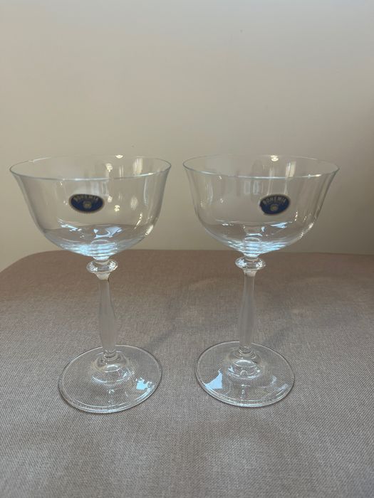 4 запазени чаши Бохемия