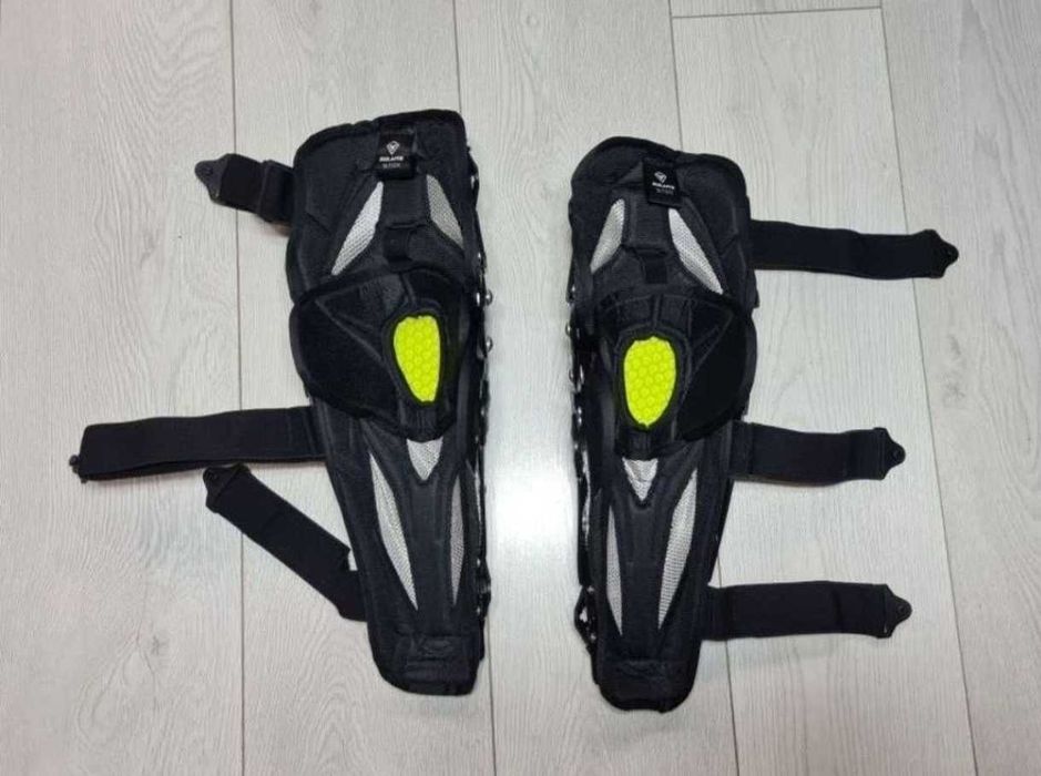 Genunchiere Noi Negre cu gel D3O Motocicleta Trotineta