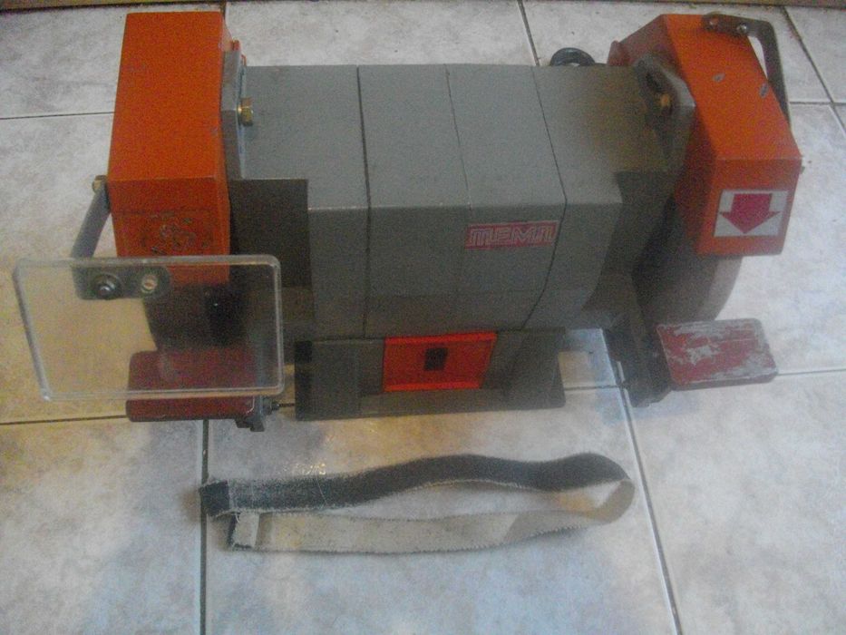 500 Вата Руски Ел.Шмиргел ТЕМП ТУ16 ф180мм Отличен Комбиниран 14кг