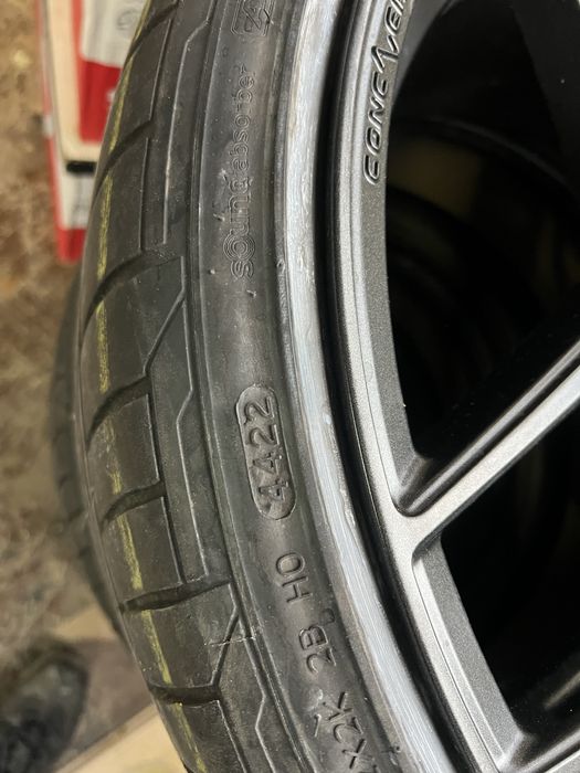 4бр летни гуми 285/30/22 hankook Dot 22