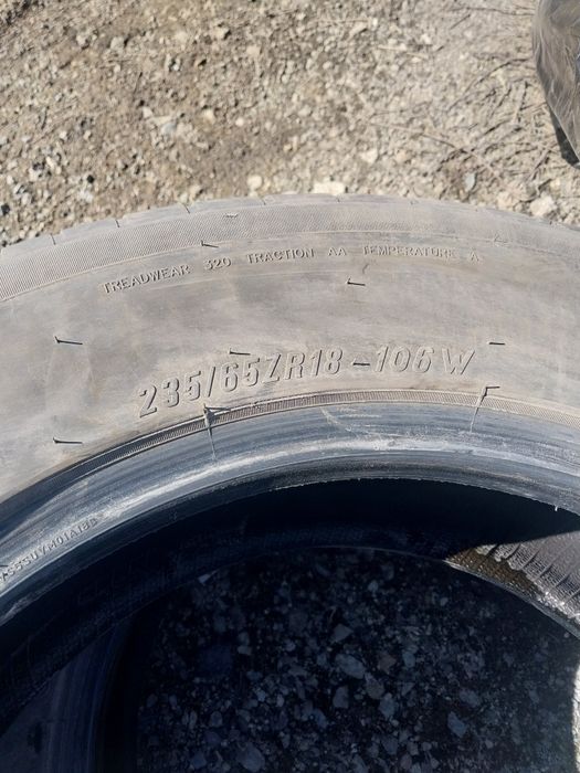 Продам летние шины 235/65/18