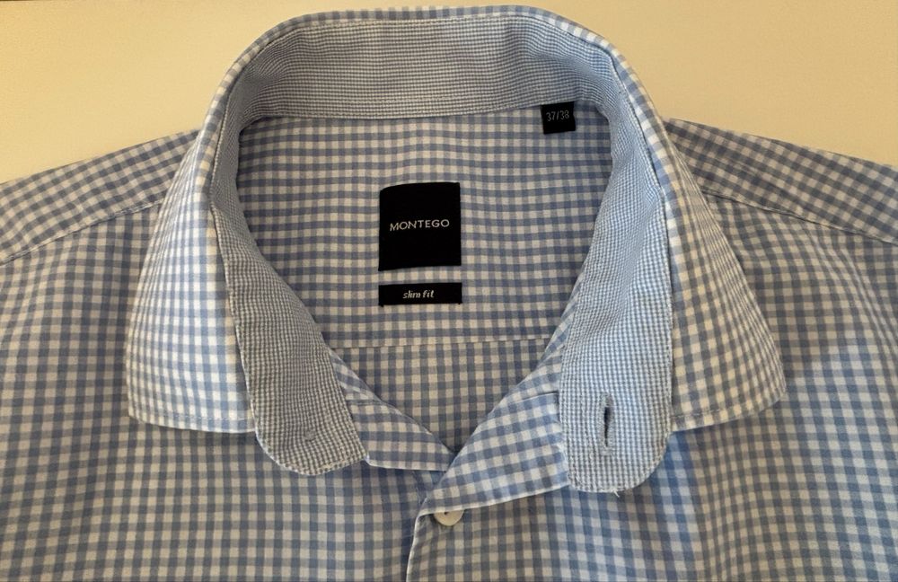 Классная мужская рубашка Montego, S