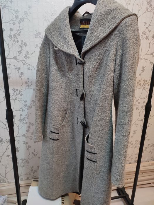 Драповое пальто женское