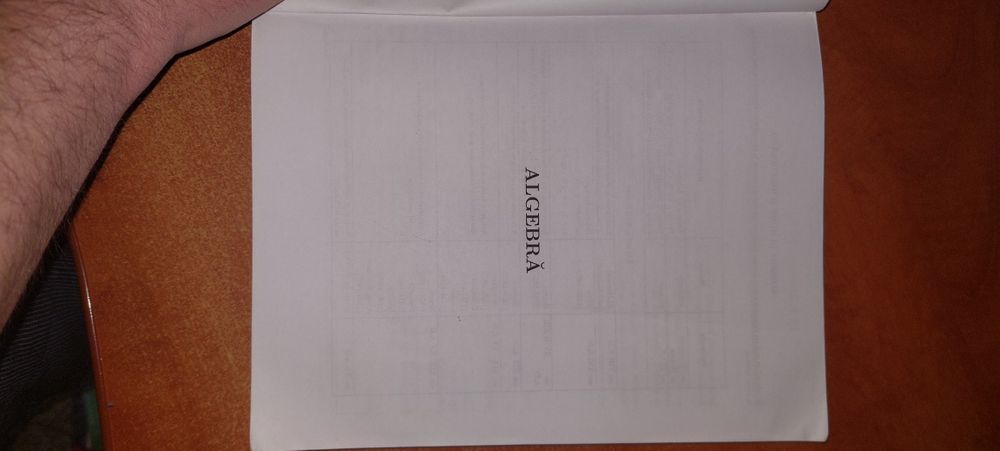 Matematica clasa a IX a