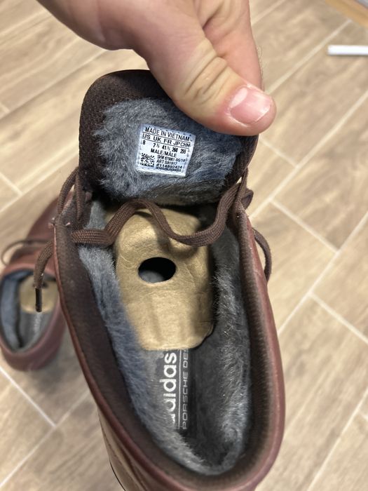 Кожени спортно-елегантни обувки adidas