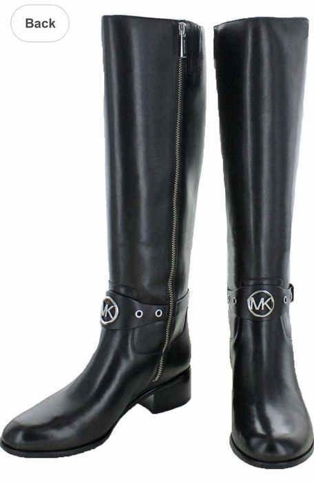 Чисто НОВИ оригинални ботуши MICHAEL KORS от естествена кожа 36 н